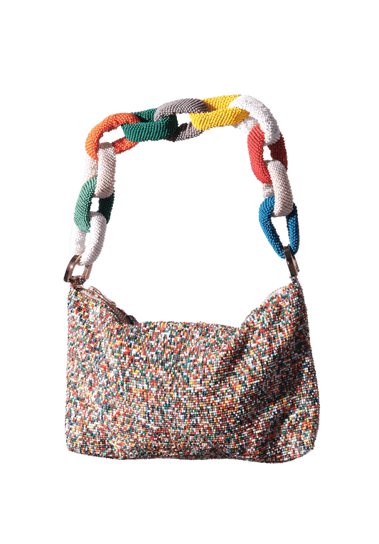 Chaquira Chain Baguette - Multi Light