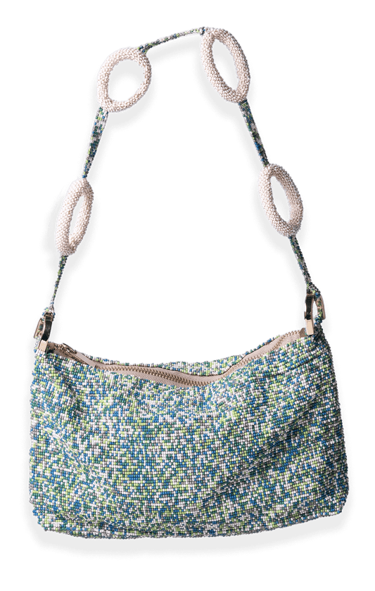 Beaded Loop Link Baguette - Earth Mix