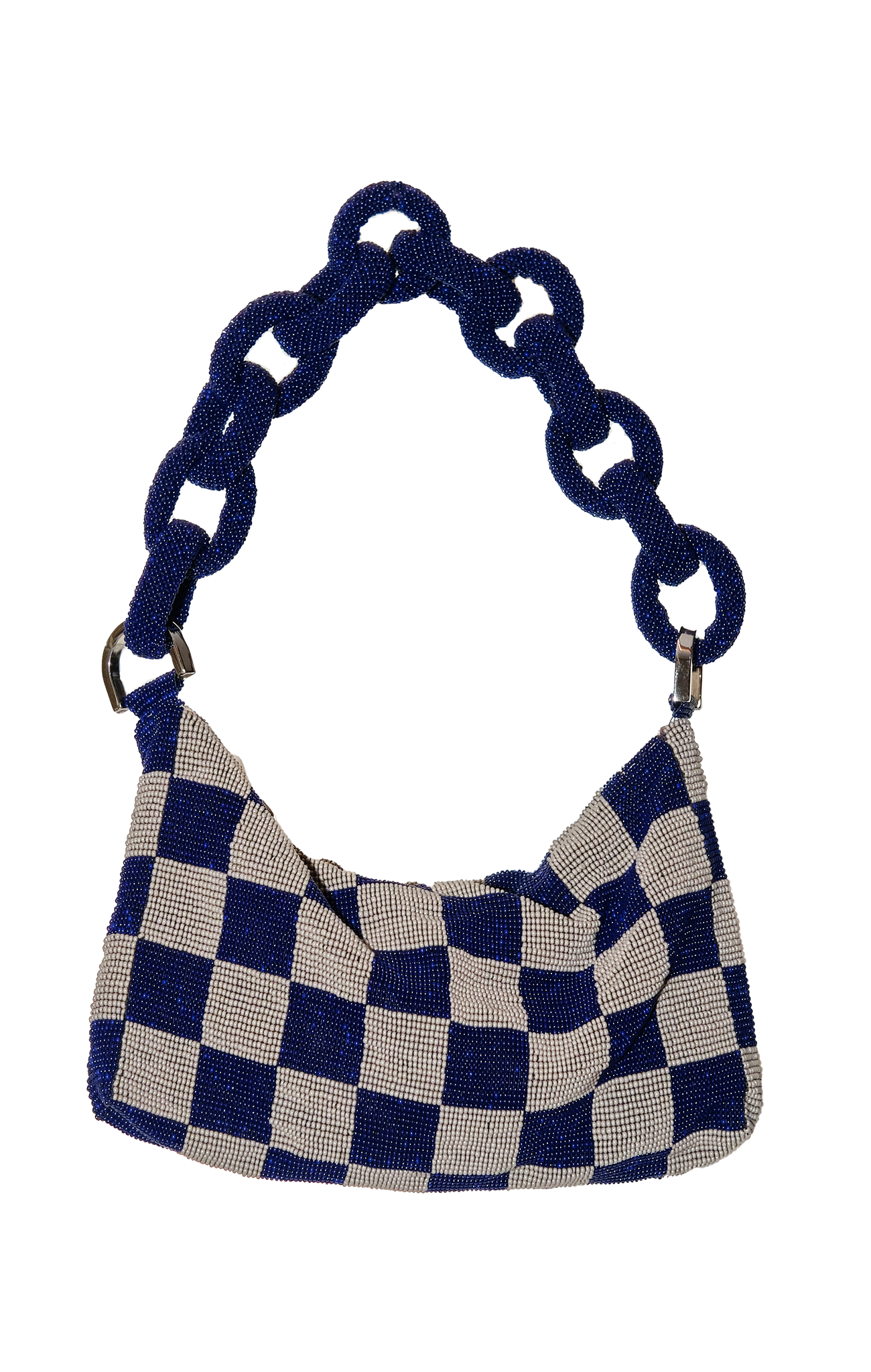 Chaquira Chain Baguette - Aquamarina Gray