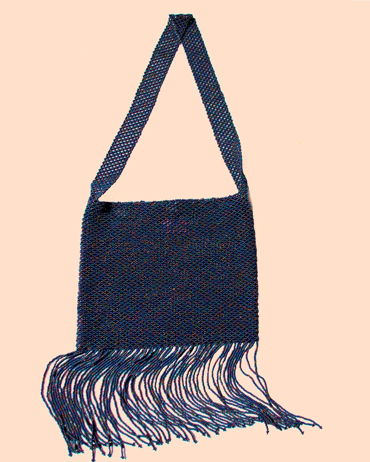 Crossover Fringe Oily Blue