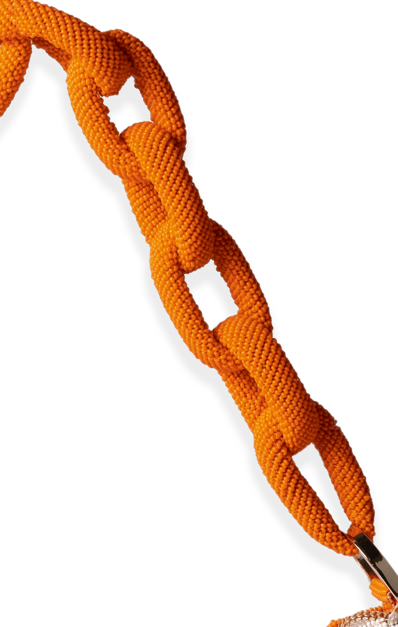 Chaquira Chain Baguette - Checkered Orange Orange – MarmaClub